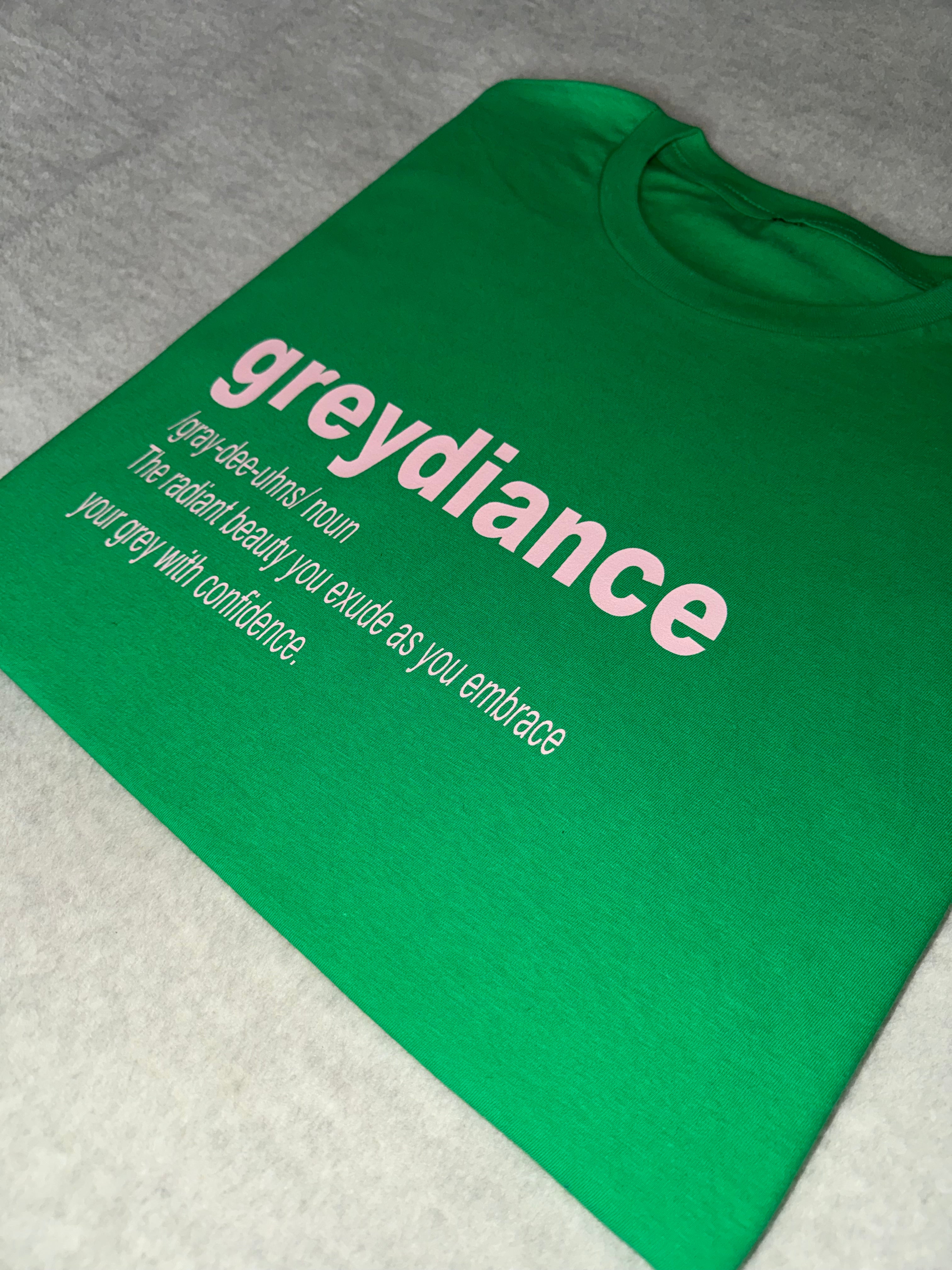 Greydiance ‘Alpha Kappa Alpha’ inspired green t-shirt