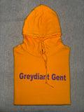 Greydiant Gent ‘Omega Psi Phi’ inspired gold hoodie