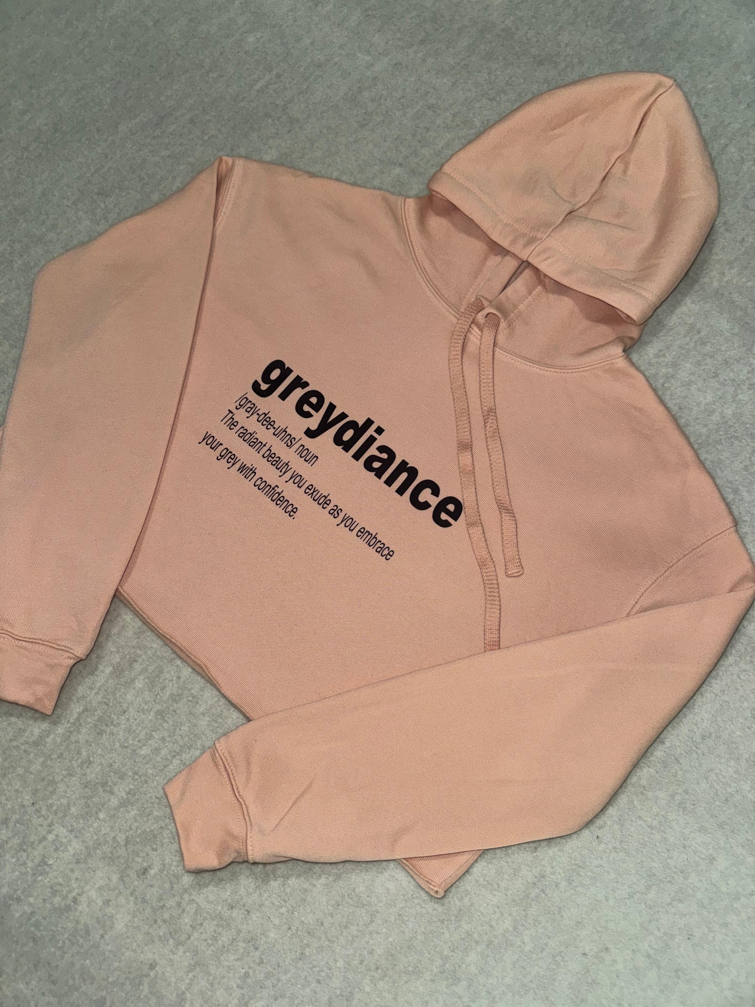 Greydiance ‘Georgia Peach’ Limited Edition Crop Hoodie