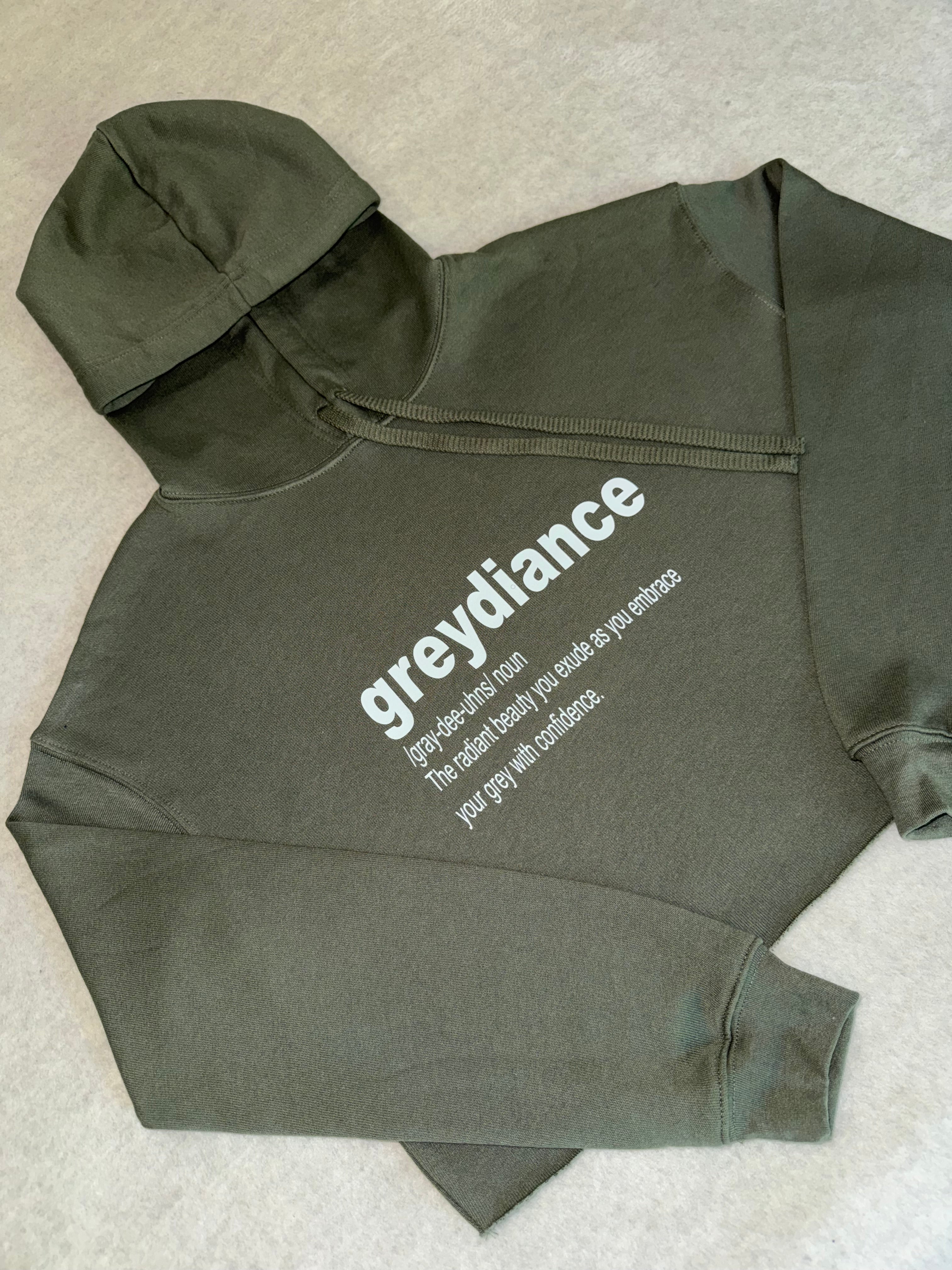 Greydiance crop hoodie