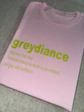 Greydiance ‘Alpha Kappa Alpha’ inspired pink t-shirt