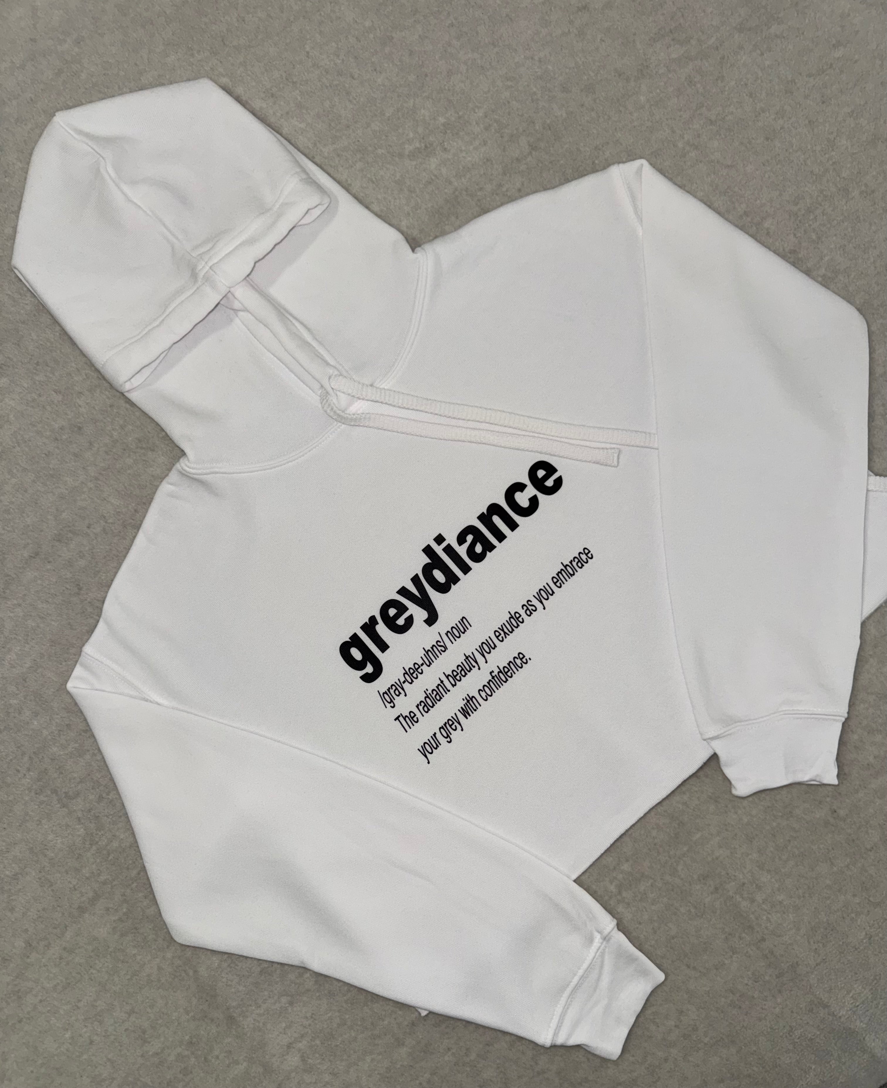 Greydiance crop hoodie