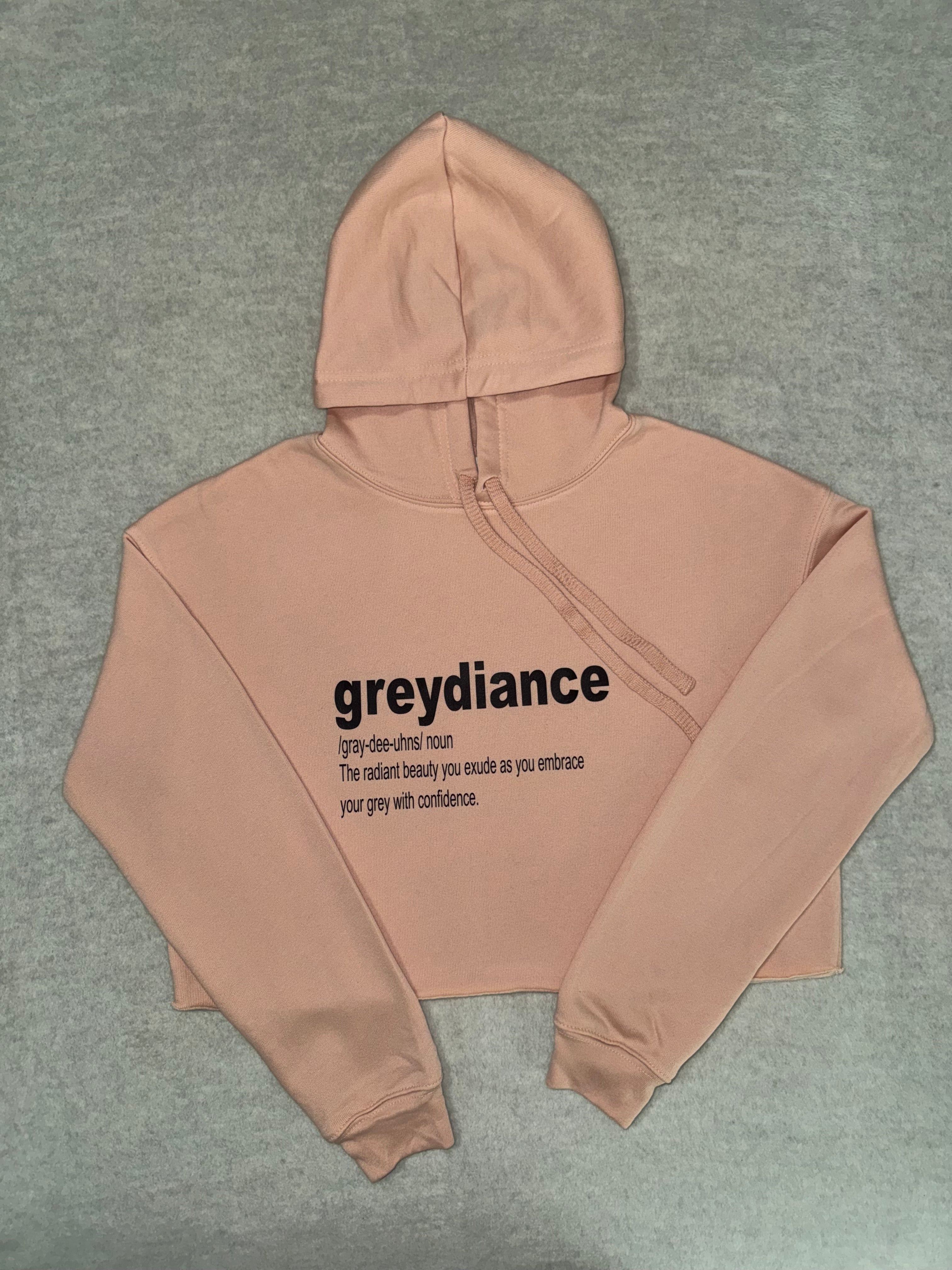 Greydiance ‘Georgia Peach’ Limited Edition Crop Hoodie